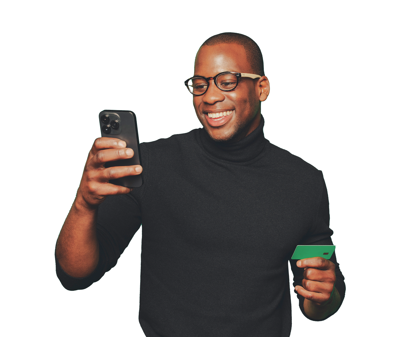 person with phone